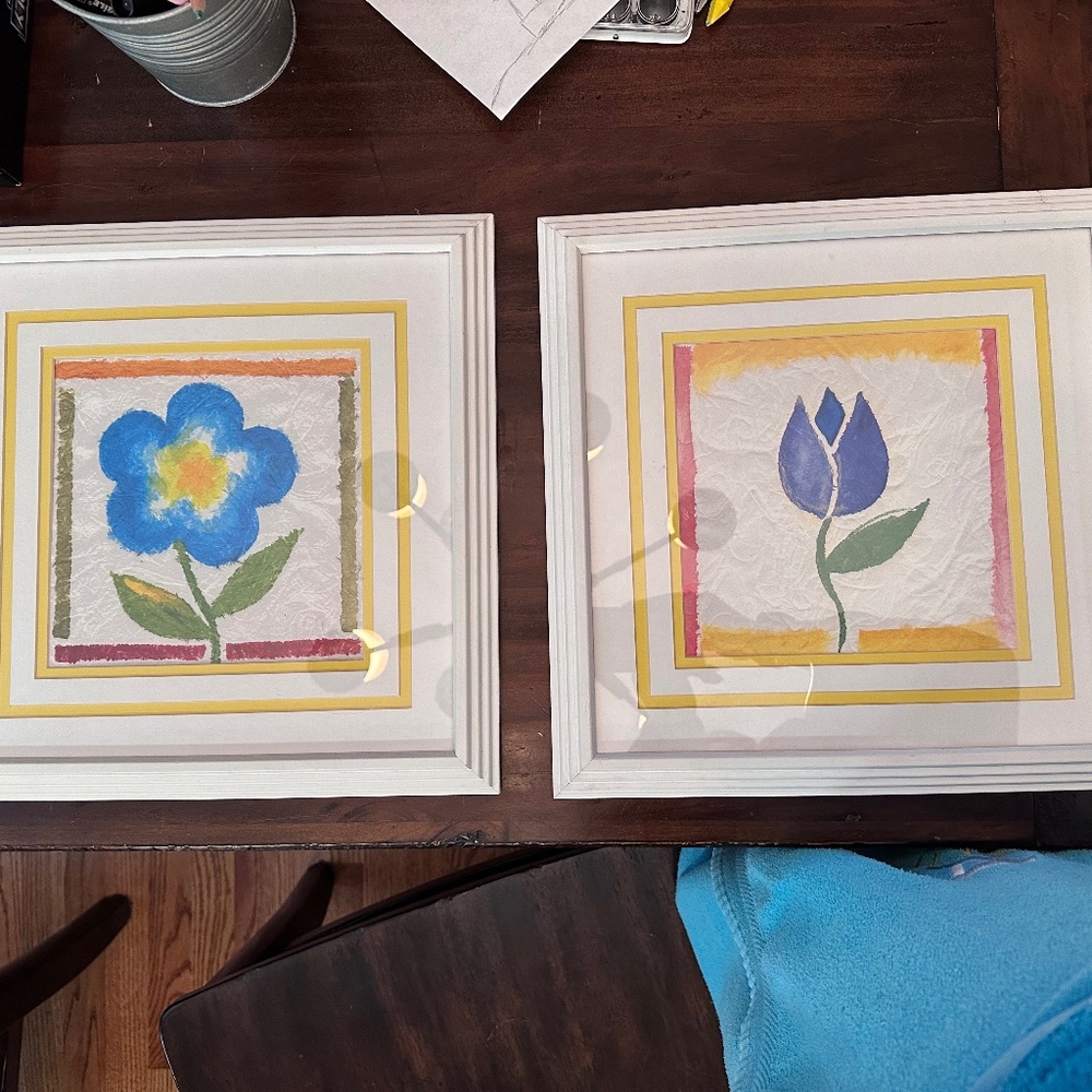 Alfred Gockel Original Floral Print Framed Artworks (2 out of 4)